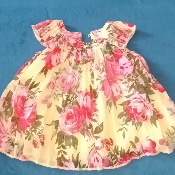 The Children's Place 3-6 months floral babygirl dress